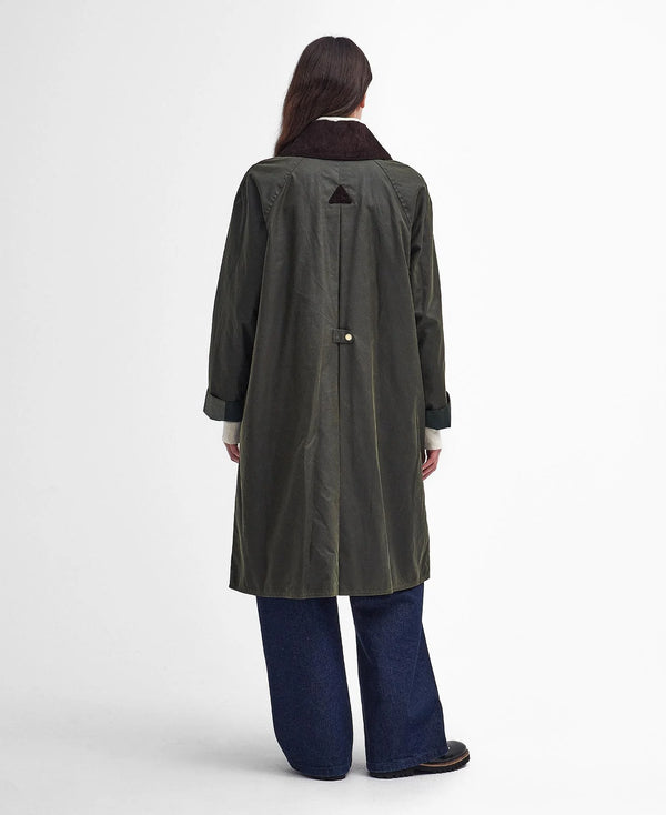 Barbour Frakke Ebberston Wax LWX1398 Oliven