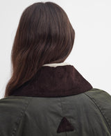 Barbour Frakke Ebberston Wax LWX1398 Oliven