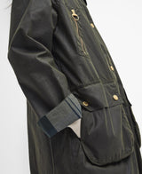 Barbour Frakke Ebberston Wax LWX1398 Oliven