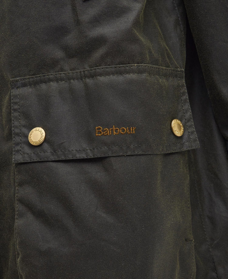 Barbour Frakke Ebberston Wax LWX1398 Oliven