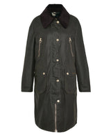 Barbour Frakke Ebberston Wax LWX1398 Oliven