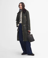 Barbour Frakke Ebberston Wax LWX1398 Oliven