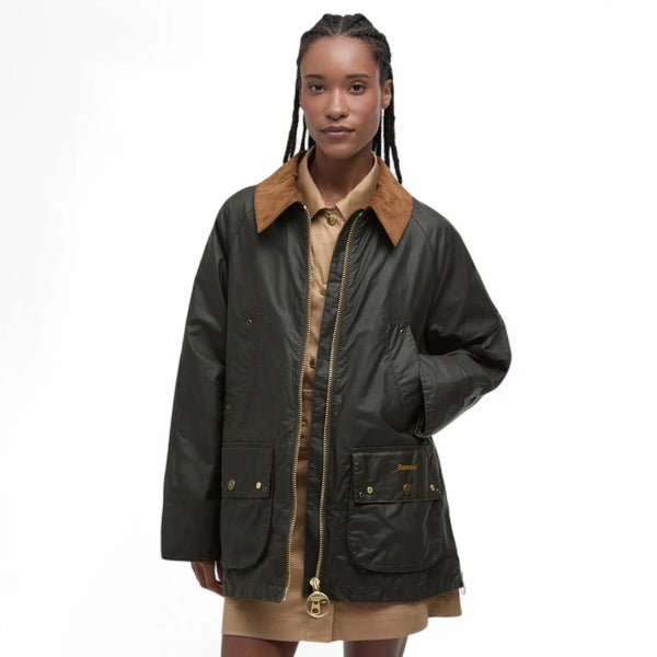 Barbour Jakke Raelynn Wax LWX1467 Oliven