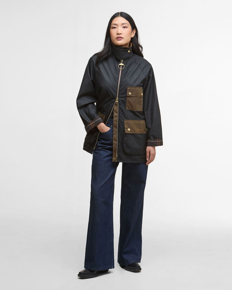 Barbour jakke Luella LWX1483 wax sort