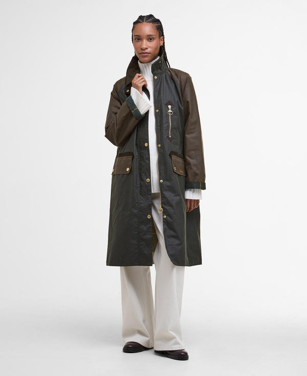 Barbour Evette Wax Jacket LWX1485 Col. OL52