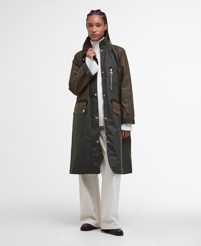 Barbour Evette Wax Jacket LWX1485 Col. OL52
