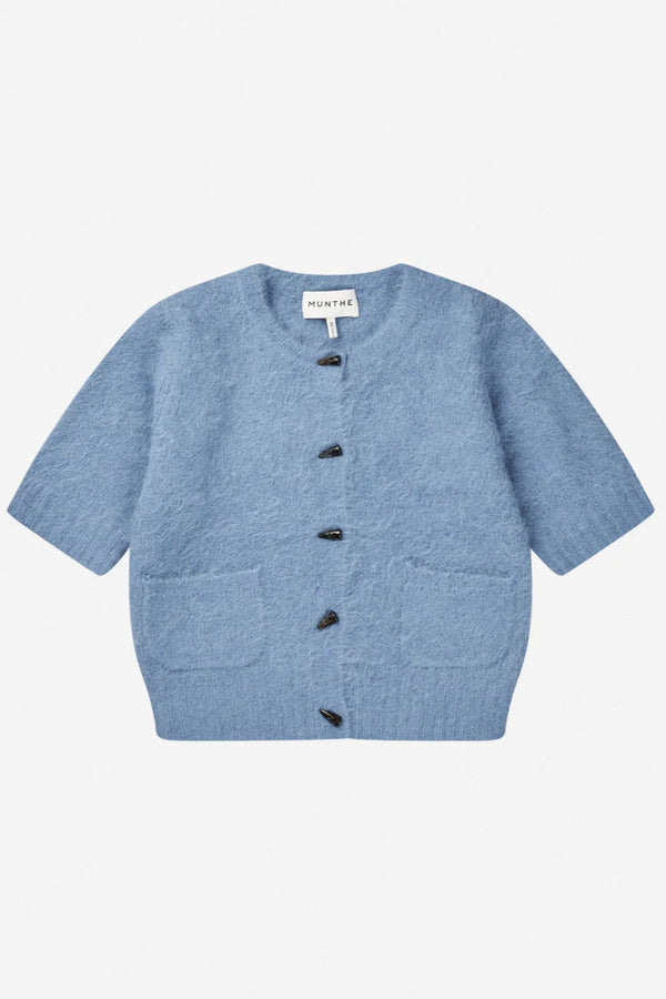 Munthe Locca Strik Cardigan 253 1600 25370 Col.Blå