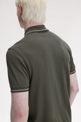 Fred Perry Polo Twin Tipped M3600 army04B