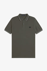Fred Perry Polo Twin Tipped M3600 army04B
