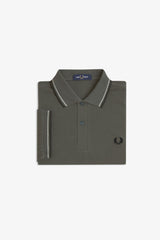 Fred Perry Polo Twin Tipped M3600 army04B