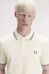 Fred Perry Polo Twin Tipped M3600 sand 95A