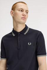 Fred Perry Polo Twin Tipped M3600 navy T73