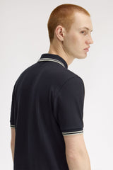 Fred Perry Polo Twin Tipped M3600 navy T73