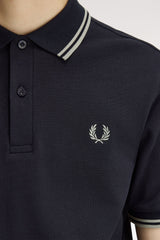 Fred Perry Polo Twin Tipped M3600 navy T73