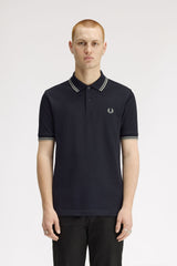 Fred Perry Polo Twin Tipped M3600 navy T73