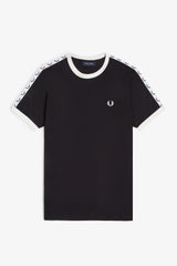 Fred Perry T-shirt Taped Ringer M4620 sort 102
