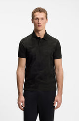 Boss polo t-shirt PL NETWORK 50563975 sort
