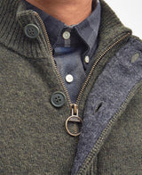 Barbour cardigan PATCH MKN0731 Seaweed/73