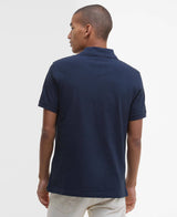 Barbour polo t-shirt tartan MML0012 navy/31