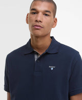 Barbour polo t-shirt tartan MML0012 navy/31