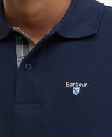Barbour polo t-shirt tartan MML0012 navy/31