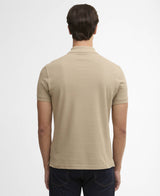 Barbour polo t-shirt tartan MML0012 stone sand/39