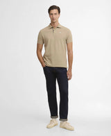 Barbour polo t-shirt tartan MML0012 stone sand/39