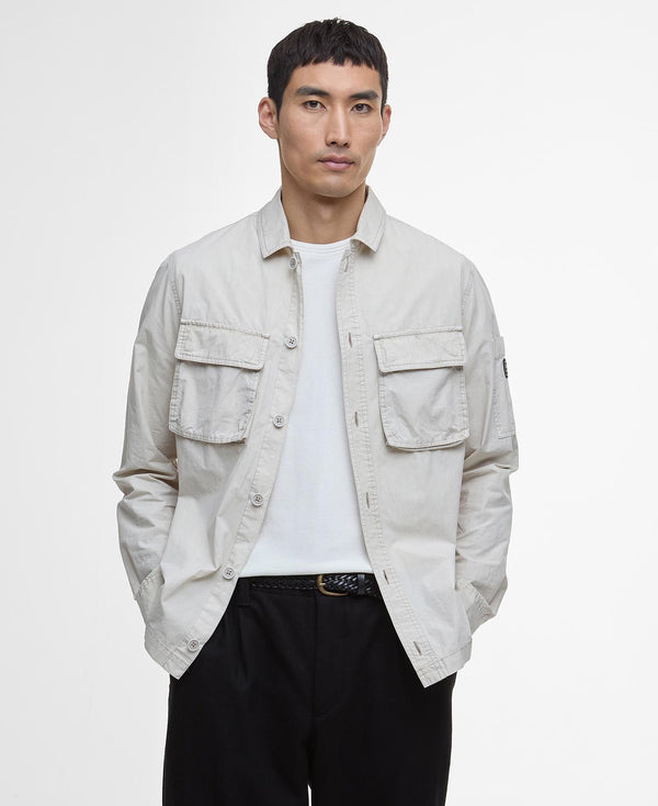 Barbour overshirt MOS 0413 ligth sand