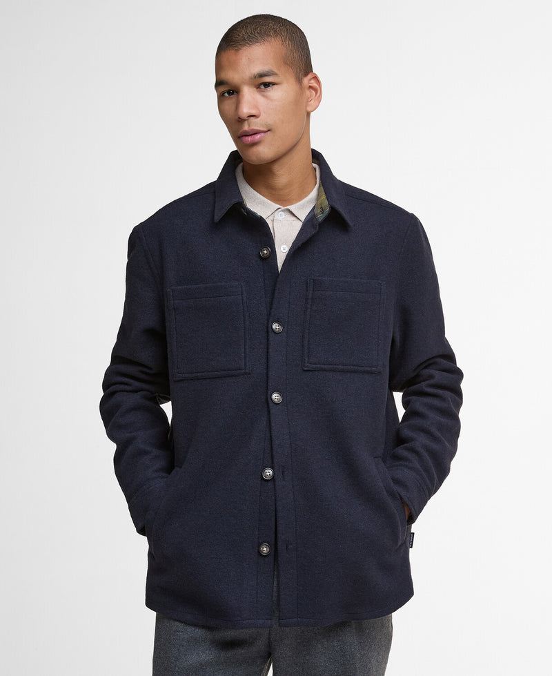 Barbour overshirt Marlow MOS0444 navy