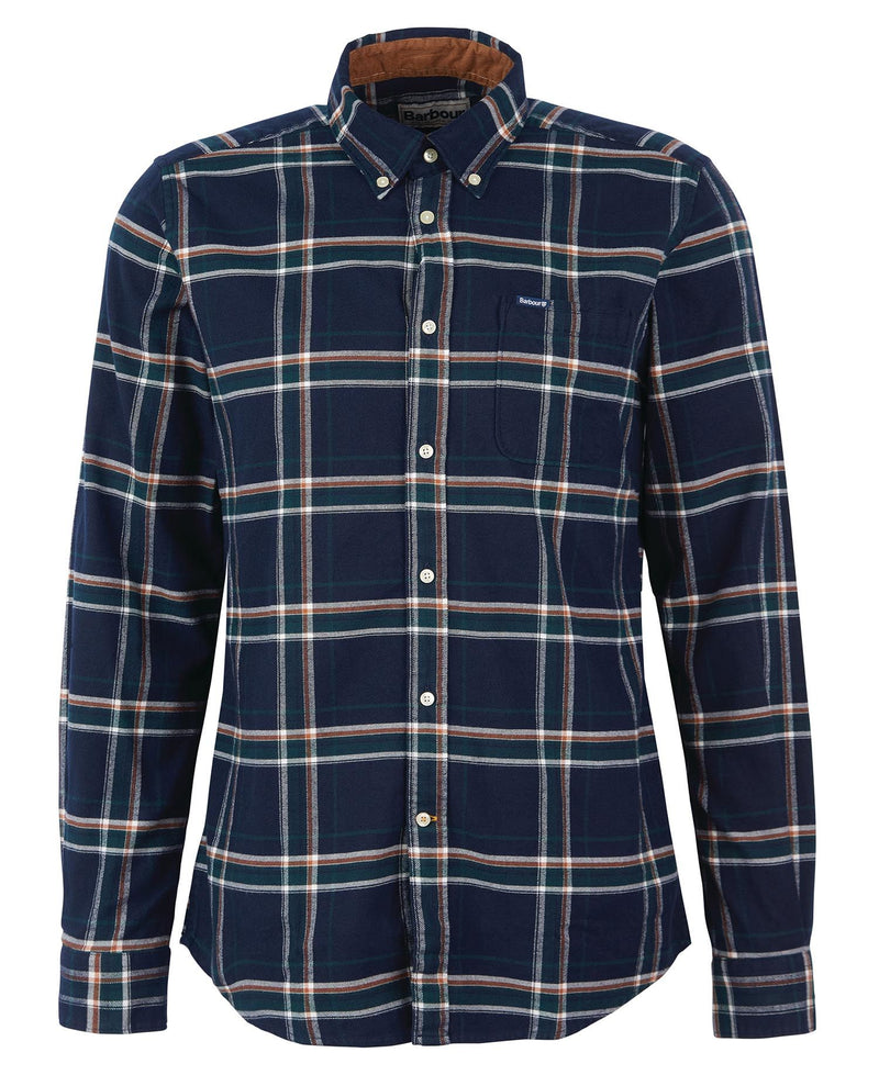 Barbour skjorte MSH5037 navy/bl53