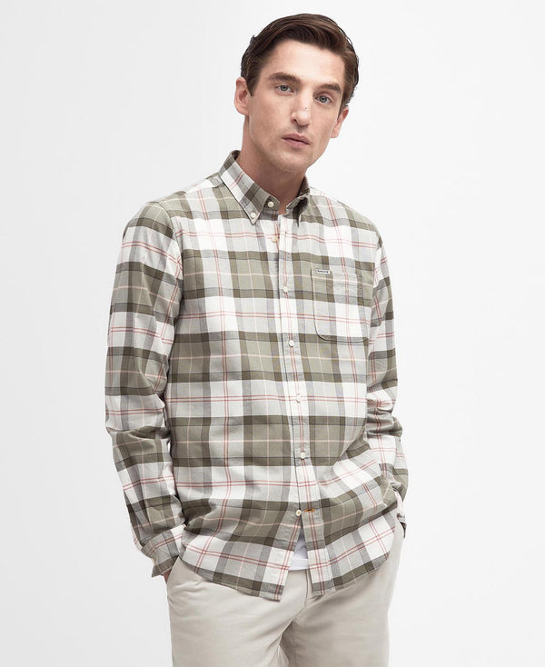 Barbour skjorte Lewis MSH5070 tern sand