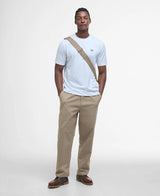 Barbour t-shirt MTS1412 relaxed hvid