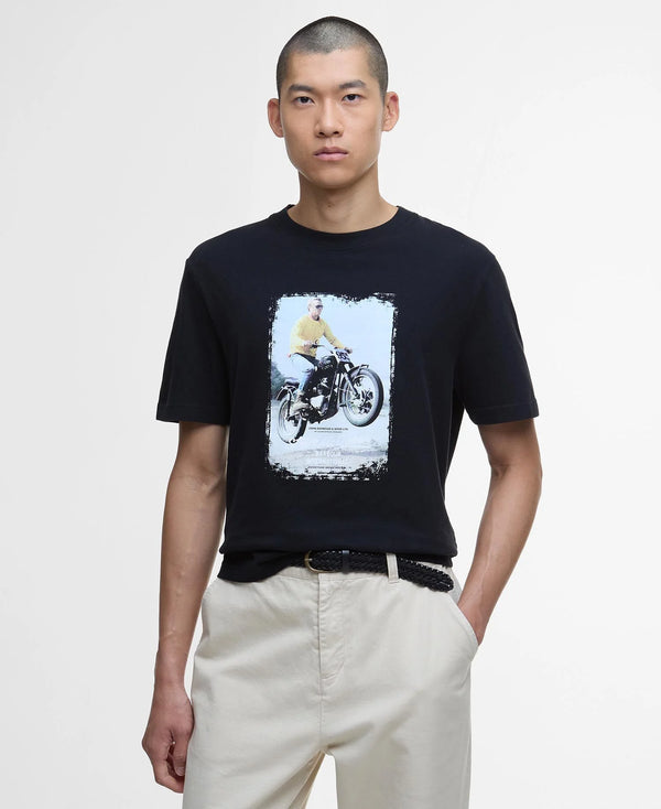 Barbour t-shirt McQueen MTS1435 sort
