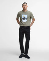 Barbour t-shirt McQueen MTS1435 army