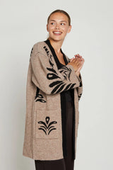 PBO Cardigan Monica 244 3409 0 Brun 924