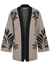 PBO Cardigan Monica 244 3409 0 Brun 924