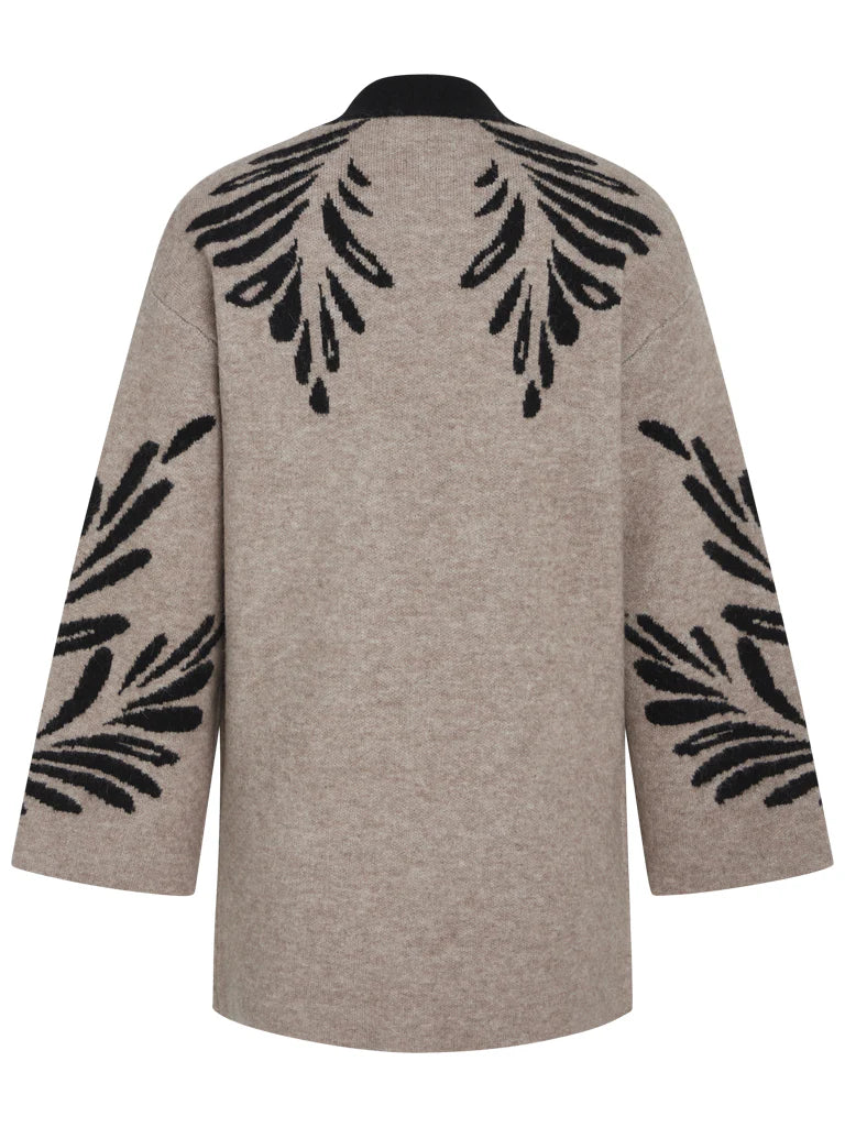 PBO Cardigan Monica 244 3409 0 Brun 924