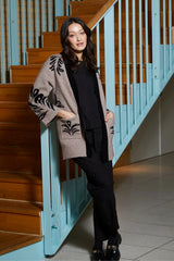 PBO Cardigan Monica 244 3409 0 Brun 924