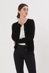 PBO cardigan Nolana COL. Sort 20