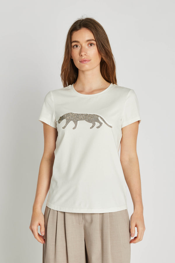 PBO T-Shirt Jaguar 4360 Star White