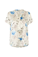 PBO Blaine silk Top PBO1008N Col. Light flower