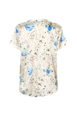 PBO Blaine silk Top PBO1008N Col. Light flower