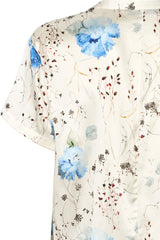 PBO Blaine silk Top PBO1008N Col. Light flower