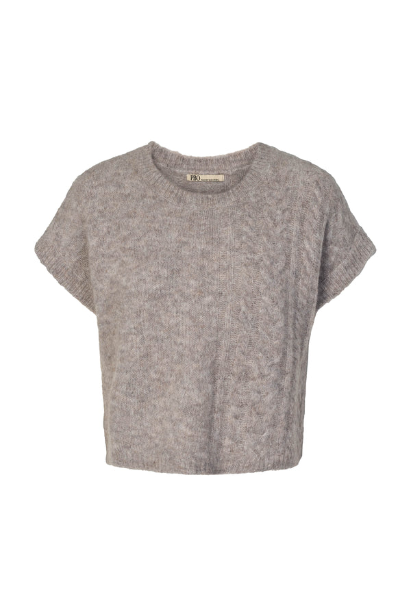PBO Meri Kadla knit vest 2421 Warm iron