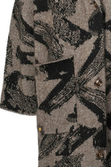 PBO cardigan Rita Knit jacket col. 683 brun/sort