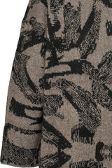 PBO cardigan Rita Knit jacket col. 683 brun/sort