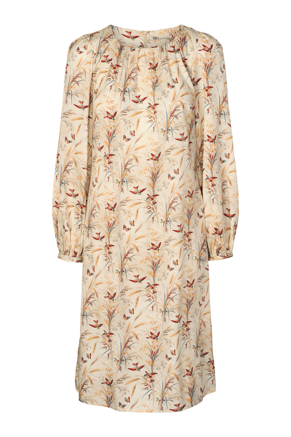 PBO kjole Pepmo dress silke col. 810 nature