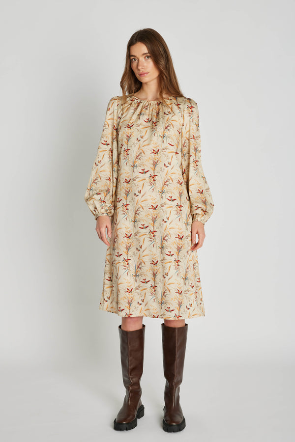 PBO kjole Pepmo dress silke col. 810 nature