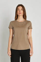 PBO Philosopher SS T-Shirt PBO1088 Col. Walnut