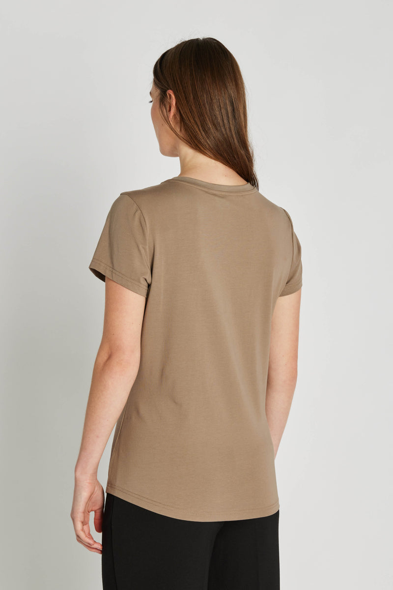PBO Philosopher SS T-Shirt PBO1088 Col. Walnut